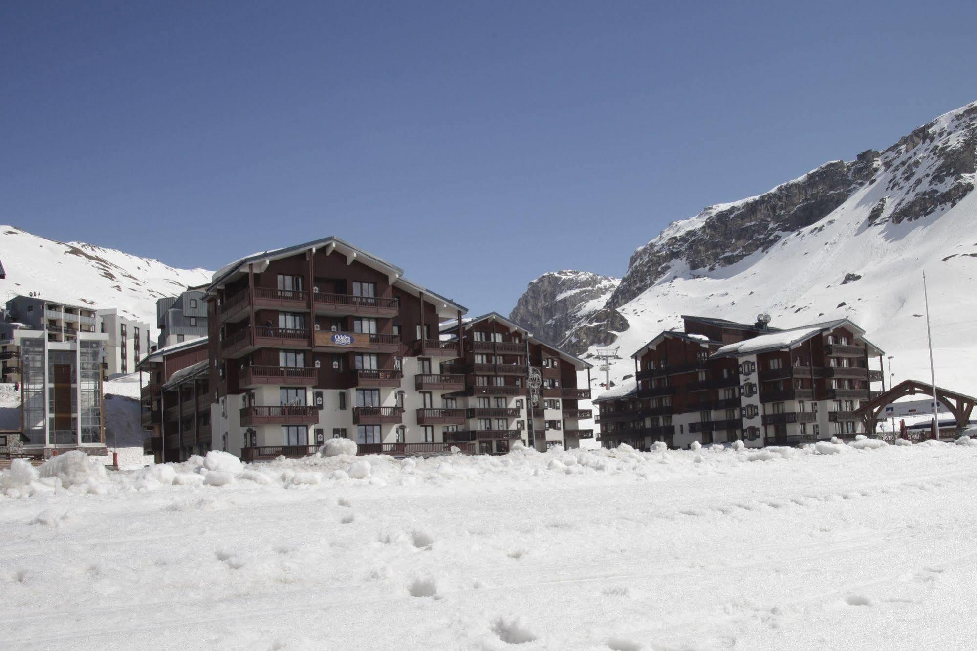 Résidence Odalys Le Rond Point Des Pistes Tignes Exterior foto