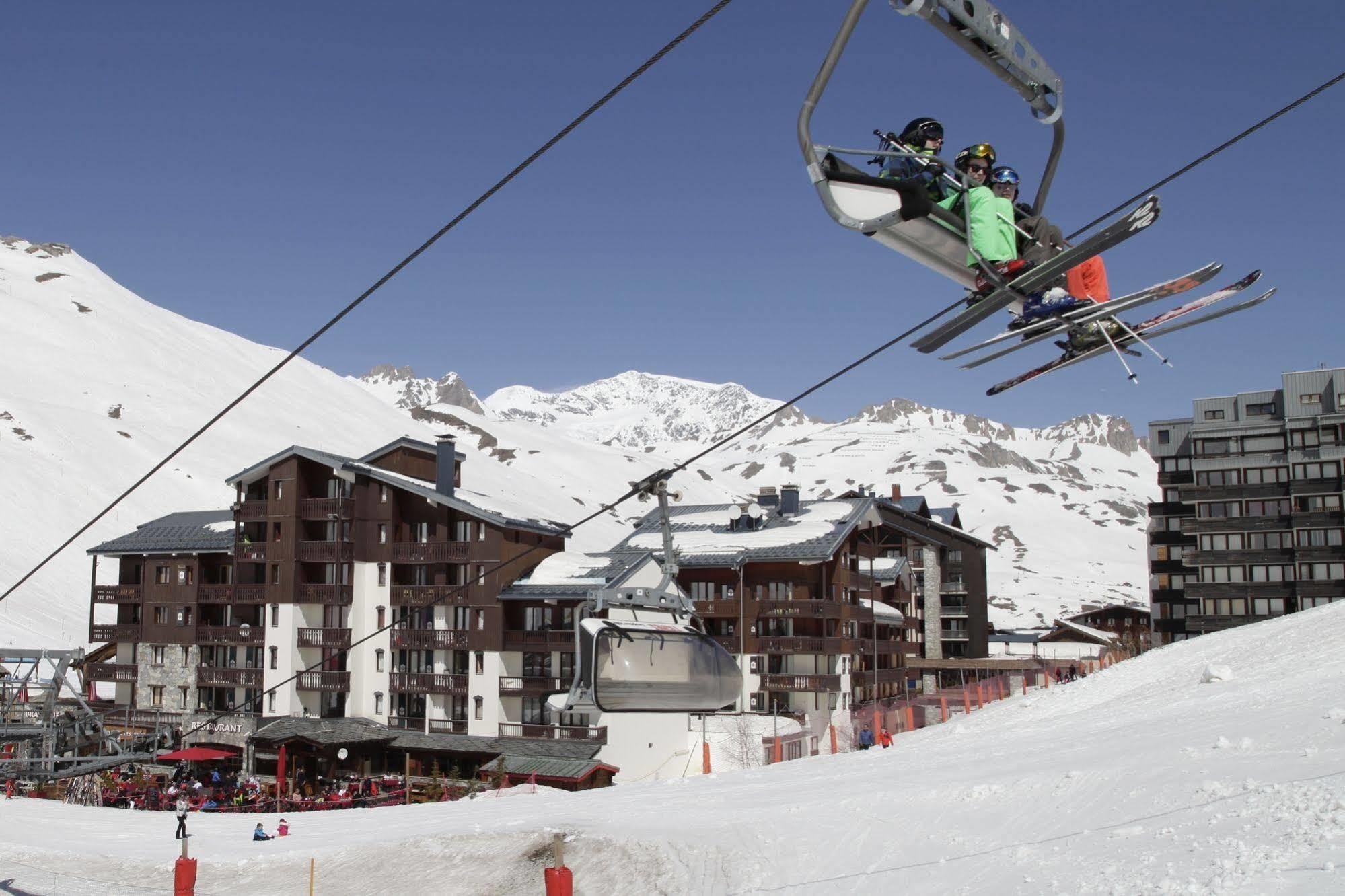 Résidence Odalys Le Rond Point Des Pistes Tignes Exterior foto